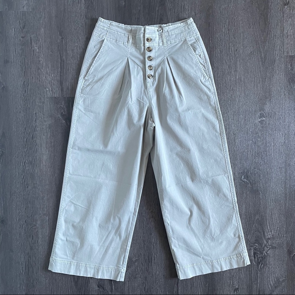 American Eagle khakis High Rise Wide legs Pants - Picture 1 of 13